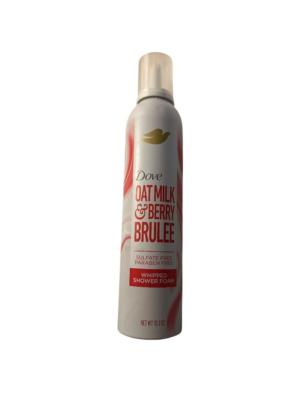 Dove Oat Milk and Berry Brulee Whipped Shower Foam No Sulfates/Parabans 10.3oz
